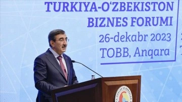 Cumhurbaşkanı Yardımcısı Yılmaz: Türkiye-Özbekistan ticaretini daha üst seviyelere taşıyacağız