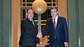 Cumhurbaşkanı Yardımcısı Yılmaz, Türkmenistan Bakanlar Kurulu Başkan Yardımcısı Atdayev ile görüştü