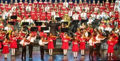 Cumhurbaşkanlığı &Ccedil;ocuk Orkestrası ve Korosu 19 Mayıs konseri i&ccedil;in hazır