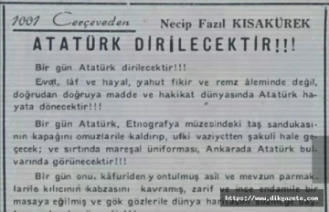 Cumhuriyetin 100. yılında sürpriz var mı!.. Atatürk dirilecek mi? -Ömür Çelikdönmez yazdı-