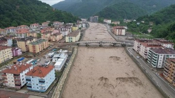 Daha önce sel felaketinin yaşandığı Bozkurt'ta metrekareye 100 kilogramın üzerinde yağış düştü
