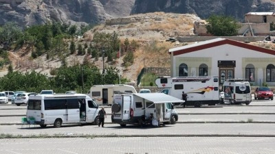 Darende tarihi alanları ve doğasıyla karavan tutkunlarını ağırlıyor
