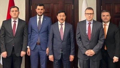 DEİK T&uuml;rkiye-Irak İş Konseyi Başkanı Acar, Irak Merkez Bankası Başkanı Allak ile g&ouml;r&uuml;şt&uuml;