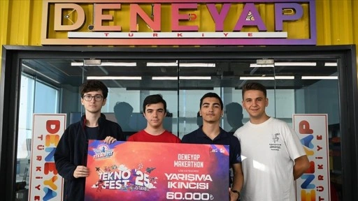 DENEYAP Makeathon Yarışması ikincisi öğrenciler, üniversitede de TEKNOFEST'e katılmak istiyor