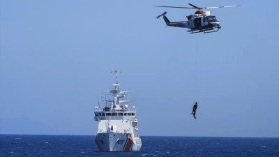 Deniz Aslanı-2026 Arama Kurtarma Davet Tatbikatı'nın birinci senaryosu tamamlandı