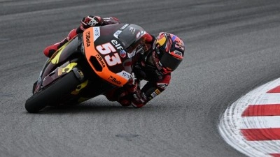 Deniz &Ouml;nc&uuml;, D&uuml;nya Moto2 Şampiyonası'nın İspanya yarışını 22. sırada bitirdi