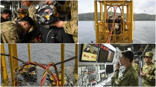 Denizaltıların 112'si "TCG Alemdar" arama-kurtarma faaliyetlerinde öncü rol oynuyor