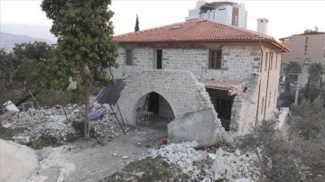 Depremde Hatay'daki İngiliz Protestan Mektebi de hasar gördü