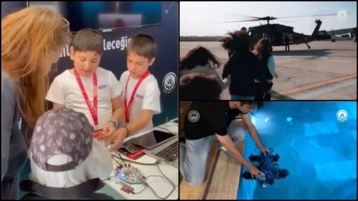 Devlet korumasındaki çocuklar, doğa dostu projeleriyle TEKNOFEST KKTC'de