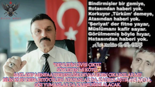‘Devletin çivisi çıktı!’ Söyleyen mi kötü, saklayıp menfaatperestliğe devam eden çıkarcılar mı? Bilin ki bu defa… -E. Yarbay Halil Mert yazdı-