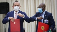 Dışişleri Bakanı Çavuşoğlu, Ekvator Gineli mevkidaşıyla ortak basın toplantısı düzenledi