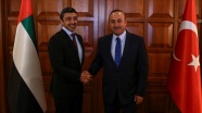 Dışişleri Bakanı Çavuşoğlu ile BAE&#039;li mevkidaşı Nahyan telefonda görüştü