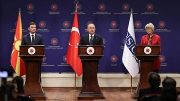 Dışişleri Bakanı Çavuşoğlu: (Kuzey Makedonya ile) Tarihi ve kültürel bağlarımız var