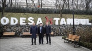 Dışişleri Bakanı Çavuşoğlu, Odessa'da 'İstanbul Parkı'nı ziyaret etti