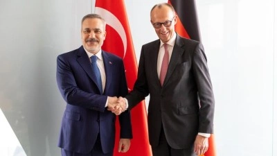 Dışişleri Bakanı Fidan, Almanya Başbakanı Merz tarafından kabul edildi