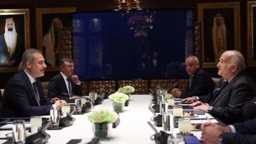 Dışişleri Bakanı Fidan, Amman'da Prens Bin Tallal ile görüştü