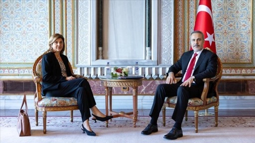 Dışişleri Bakanı Fidan, BM Genel Sekreteri'nin Kıbrıs Şahsi Temsilcisi Cuellar'ı kabul ett