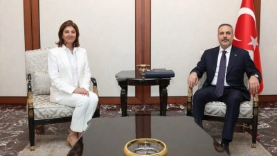 Dışişleri Bakanı Fidan, BM Genel Sekreteri'nin Kıbrıs Şahsi Temsilcisi'ni kabul etti