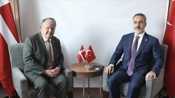 Dışişleri Bakanı Fidan, Danimarkalı mevkidaşı Rasmussen ile telefonda görüştü