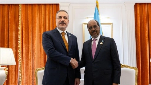 Dışişleri Bakanı Fidan, Doha'da Somali Cumhurbaşkanı Hasan Şeyh Mahmud tarafından kabul edildi