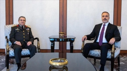 Dışişleri Bakanı Fidan, Genelkurmay Başkanı Bayraktaroğlu'nu kabul etti