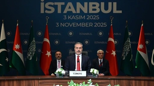 Dışişleri Bakanı Fidan'ın ev sahipliğindeki Gazze konulu toplantı başladı