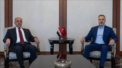 Dışişleri Bakanı Fidan, Irak Savunma Bakanı Abbasi ile Ankara'da g&ouml;r&uuml;şt&uuml;