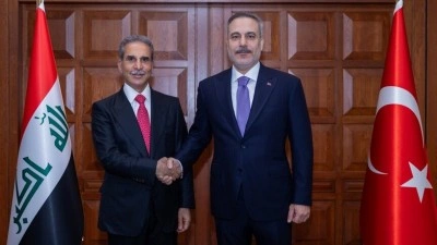 Dışişleri Bakanı Fidan, Irak Y&uuml;ksek Yargı Konseyi Başkanı Zeydan ile Ankara'da g&ouml;r&uuml;şt&uuml;