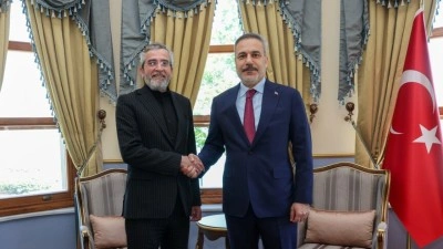 Dışişleri Bakanı Fidan, İran Ulusal G&uuml;venlik Y&uuml;ksek Konseyi Sekreter Yardımcısı Bakıri ile g&ouml;r&uuml;şt&uuml;
