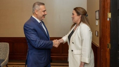 Dışişleri Bakanı Fidan, Kanada'da T&uuml;rk k&ouml;kenli milletvekili A&ccedil;an'ı kabul etti