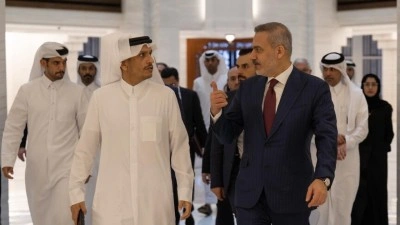 Dışişleri Bakanı Fidan, Katar Başbakanı ve Dışişleri Bakanı Al Sani ile telefonda g&ouml;r&uuml;şt&uuml;