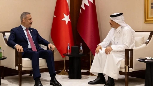 Dışişleri Bakanı Fidan, Katarlı mevkidaşı Al Sani ile görüştü