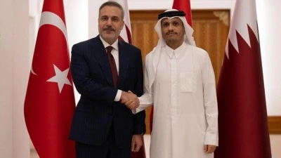 Dışişleri Bakanı Fidan, Katarlı mevkidaşı Al Sani ve Pakistanlı arabulucularla telefonda g&ouml;r&uuml;şt&uuml;