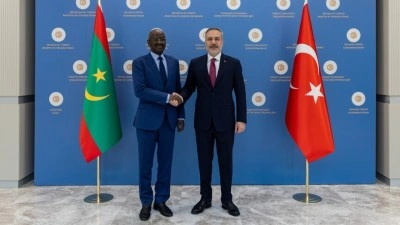 Dışişleri Bakanı Fidan, Moritanyalı mevkidaşı Merzuk ile bir araya geldi