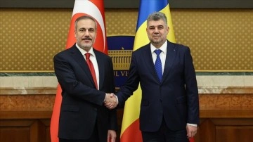 Dışişleri Bakanı Fidan, Romanya'da resmi temaslarda bulundu