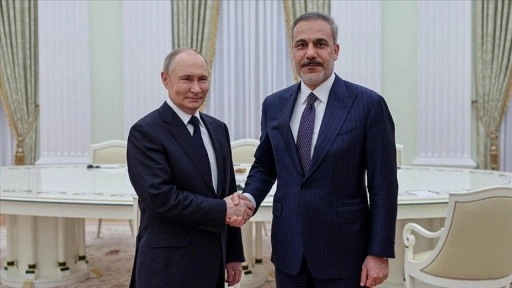 Dışişleri Bakanı Fidan, Rusya Devlet Başkanı Putin tarafından kabul edildi