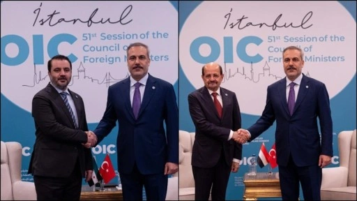 Dışişleri Bakanı Fidan, Suriye ve Yemenli mevkidaşları ile bir araya geldi