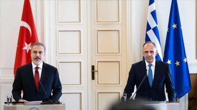 Dışişleri Bakanı Fidan, Yunanistanlı mevkidaşı Yerapetritis ile telefonda g&ouml;r&uuml;şt&uuml;