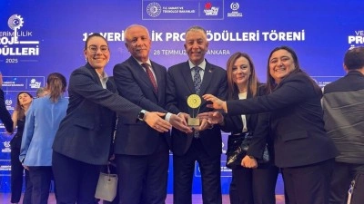 Dışişleri Bakanlığına "Kamu Yeşil D&ouml;n&uuml;ş&uuml;m" kategorisinde birincilik &ouml;d&uuml;l&uuml;