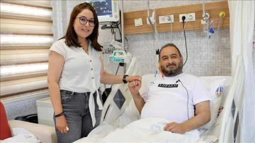 Diyalizle başlayan aşkta nakil mutluluğu