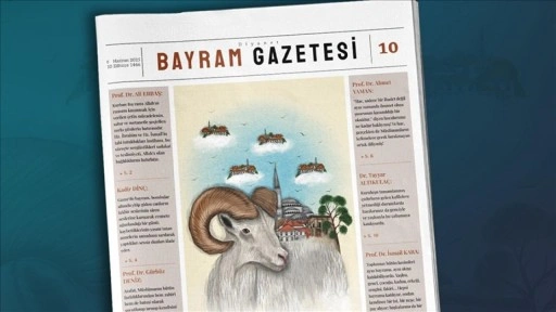 Diyanet Bayram Gazetesi'nin 10'uncu sayısı çıktı