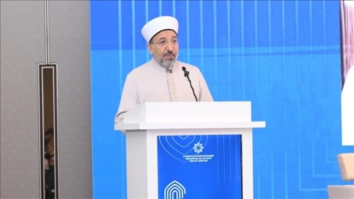 Diyanet İşleri Başkanı Arpaguş, Bak&uuml;'de "Din Adamları 2. Forumu"nda konuştu