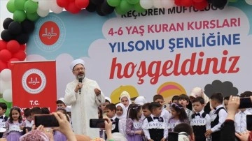 Diyanet İşleri Başkanı Erbaş: Çocuklarımızın 15-20 bine yakın yaşıtı, Gazze'de can verdi