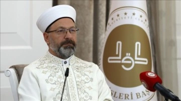 Diyanet İşleri Başkanı Erbaş'tan fitre ve zekat açıklaması