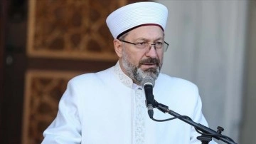 Diyanet İşleri Başkanı Erbaş'tan, Regaip Kandili mesajı