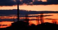 Diyarbakır'da gün batımı güzelliği