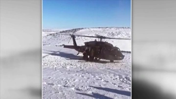 Diyarbakır'da askeri helikopter hamile kadın için havalandı