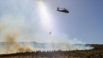 Diyarbakır'ın Çınar ilçesinde çıkan yangın kontrol altına alındı