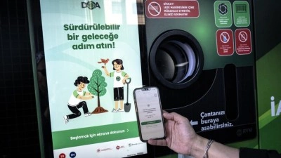 DOA makinelerine bırakılan atıkların geri d&ouml;n&uuml;ş&uuml;m yolculuğu g&ouml;r&uuml;nt&uuml;lendi