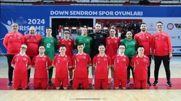 Down Sendromlu Futsal Milli Takımı, dünya şampiyonluğunu kazanarak tarih yazmak istiyor